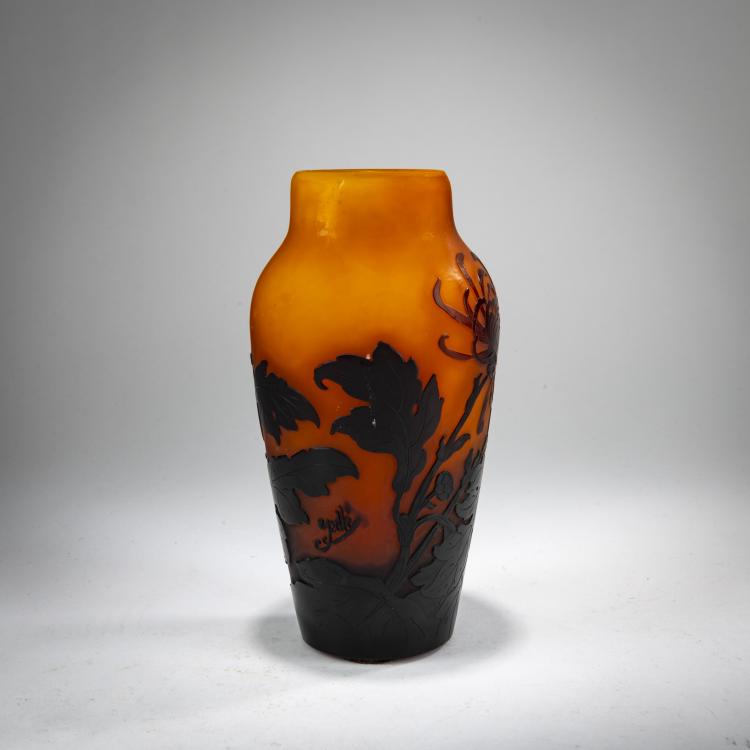 Bild 2 zu Objekt, Vase 'Chrysanth&egrave;mes', 1908-20, Gall&eacute;, Nancy, 182A 120