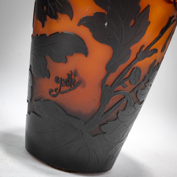Bild 3 zu Objekt, Vase 'Chrysanth&egrave;mes', 1908-20, Gall&eacute;, Nancy, 182A 120