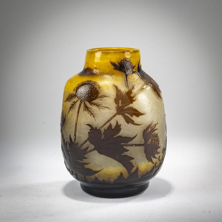 Bild 2 zu Objekt, Vase 'Chardons', 1905-08, Gall&eacute;, Nancy, 182A 102