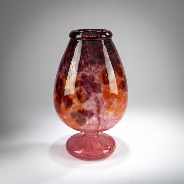 Bild 1 zu Objekt, Gro&szlig;e Pokalvase 'Jades', um 1924-33, Charles Schneider, Schneider, Epinay-sur-Seine, 182A 181