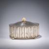 Historicist sugar bowl with ivory knob, c. 1900
