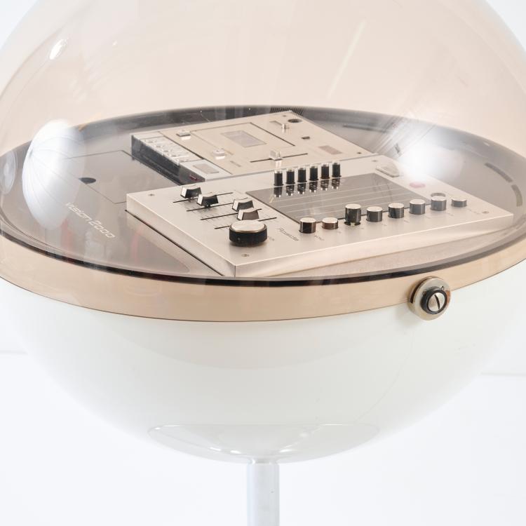 Bild 5 zu Objekt, 'Vision 2000' stereo, 1971, Thilo Oerke, Rosita Tonm&ouml;bel, Deutschland; Grundig, F&uuml;rth, 181A 254