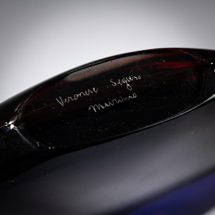 Bild 2 zu Objekt, Fish 'Sommerso blu rubino', 1954/55, Flavio Poli, Seguso s.r.l. Murano, 181B 641