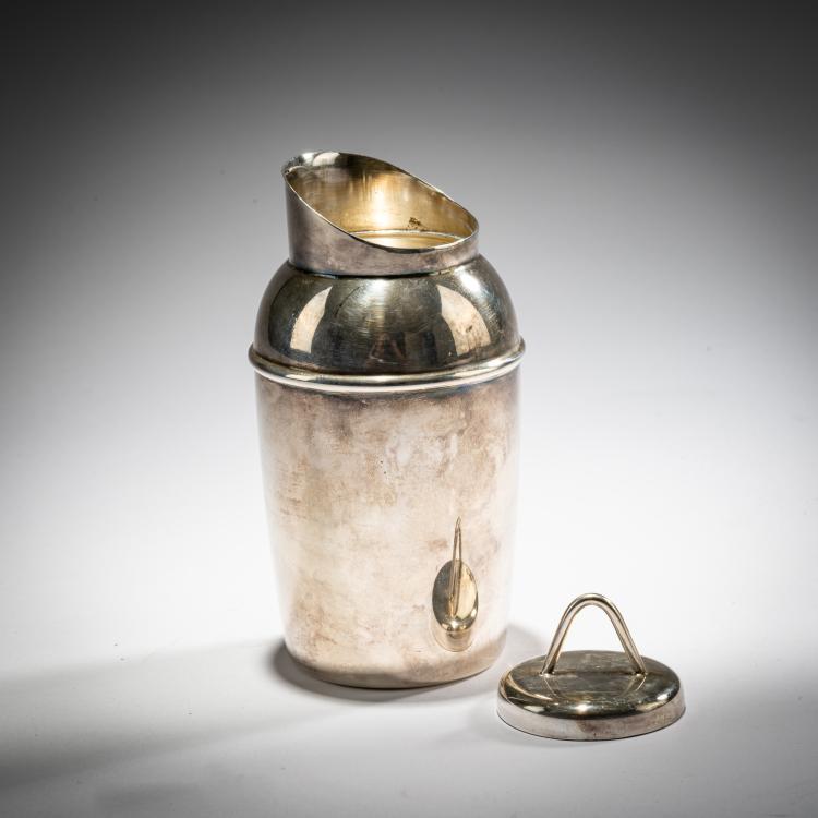 Bild 1 zu Objekt, Teeb&uuml;chse 1951, Wilhelm Wagenfeld, WMF, Geislingen, 181A 90