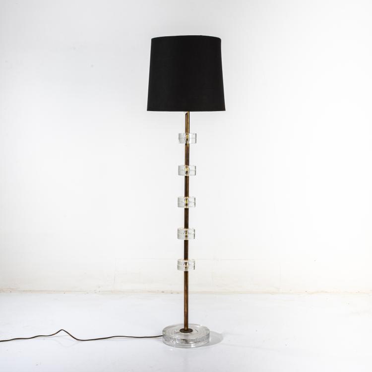 Hauptbild zu Objekt, Floor lamp, 1950 (design), Carl Fagerlund, Orrefors Glasbruk, Orrefors, 181A 303