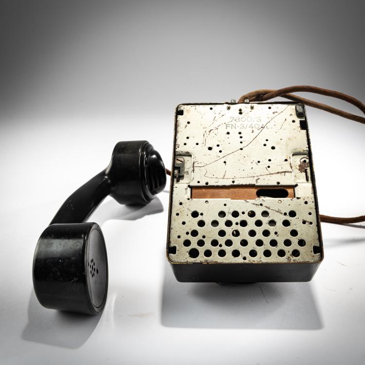 Bild 3 zu Objekt, 'Bauhaus'-Telefon, 1929, Fuld u. Co.,Telephon- und Telegrafenwerke AG, Frankfurt am Main, 181A 136