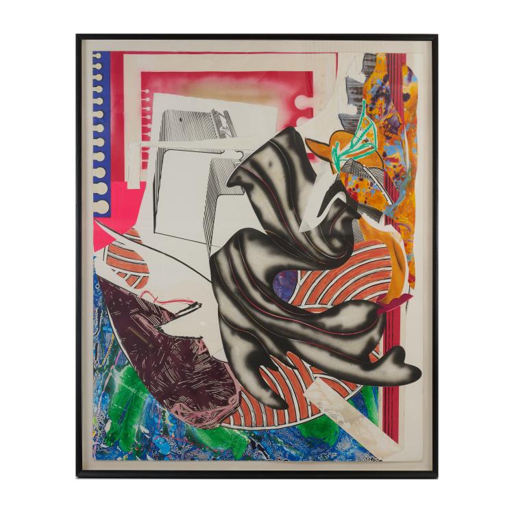 Bild 1 zu Objekt, 'Moby Dick' from 'The Waves Series', 1989, Frank Stella, 181C 844