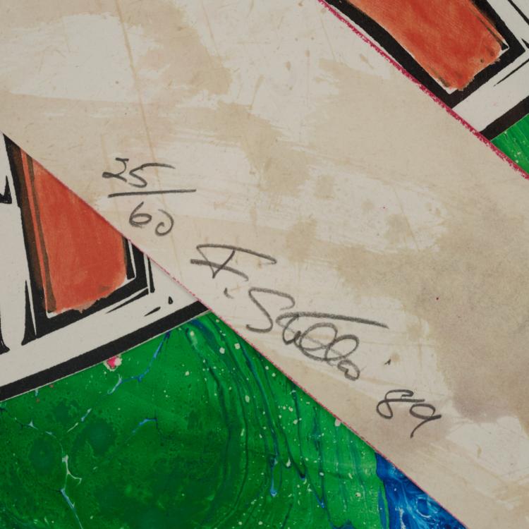 Bild 2 zu Objekt, 'Moby Dick' from 'The Waves Series', 1989, Frank Stella, 181C 844