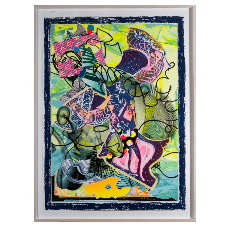 Bild 1 zu Objekt, 'Nemrik' from 'The Near East Series', 1999, Frank Stella, 181C 849