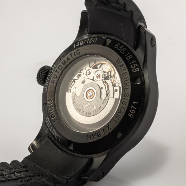 Bild 2 zu Objekt, Wristwatch '2&pi;', 2015 (design), Rolf Sachs, Fortis Watches AG, Grenchen, 182D 1060