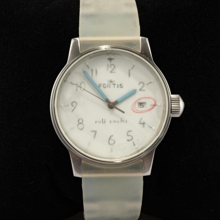 Bild 1 zu Objekt, Wristwatch 'Frisson', 2008 (design), Rolf Sachs, Fortis Watches AG, Grenchen, 182D 1059