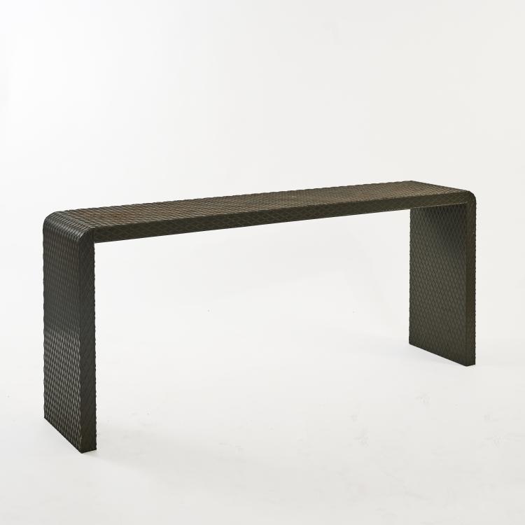Hauptbild zu Objekt, Console table, c. 1980, Peter Preller, Schmidt, Michael, Hamburg (zug. / attr.), 181A 448