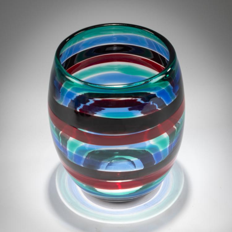 Bild 5 zu Objekt, Vase 'A fasce di colore', 1953, Fulvio Bianconi, Venini, Murano, 181B 689