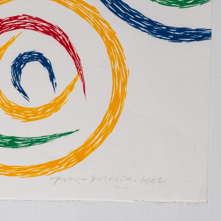 Bild 1 zu Objekt, 'Cercles du matin', 1992, Piero Dorazio, 181C 811