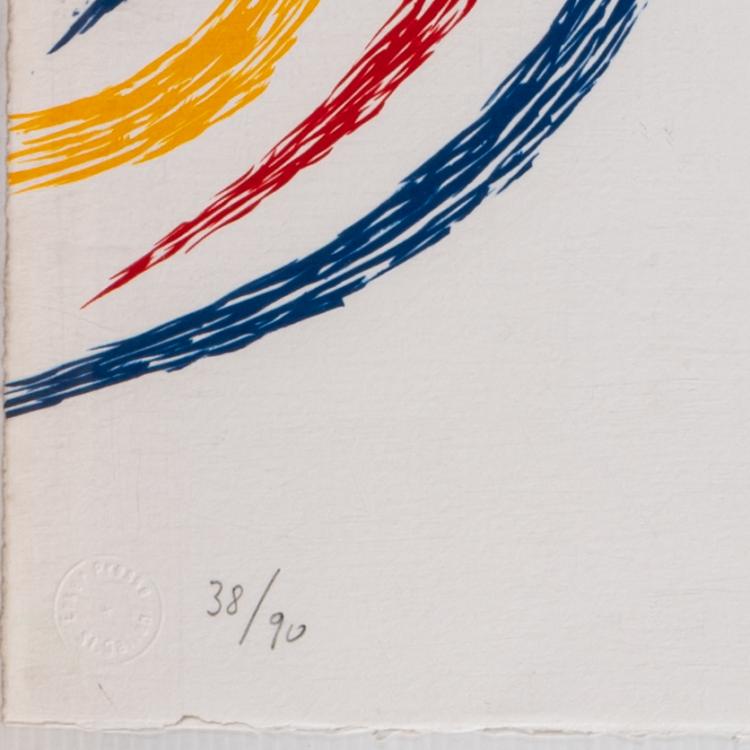 Bild 2 zu Objekt, 'Cercles du matin', 1992, Piero Dorazio, 181C 811