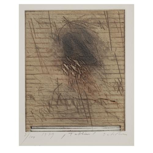 4 etchings Untitled, 'Eskol', 'Tatlin', 1978/79