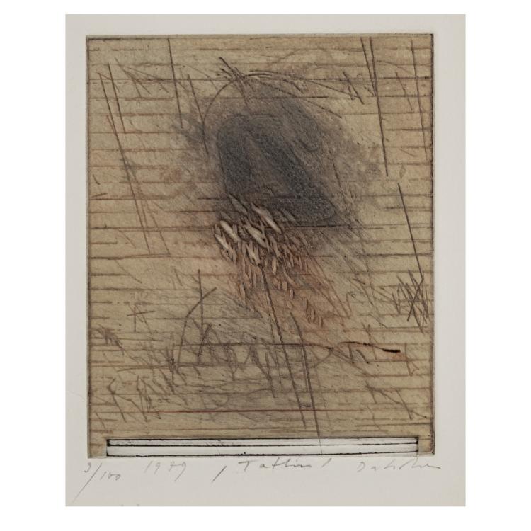 Hauptbild zu Objekt, 4 etchings Untitled, 'Eskol', 'Tatlin', 1978/79, Karl Fred Dahmen, 181C 795