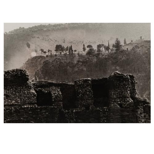 Landscape, probably Sicily, from the series 'Saget, Steine, mir an ...', c. 1980 and Italian landscape, c. 1980 (prints probably later)
