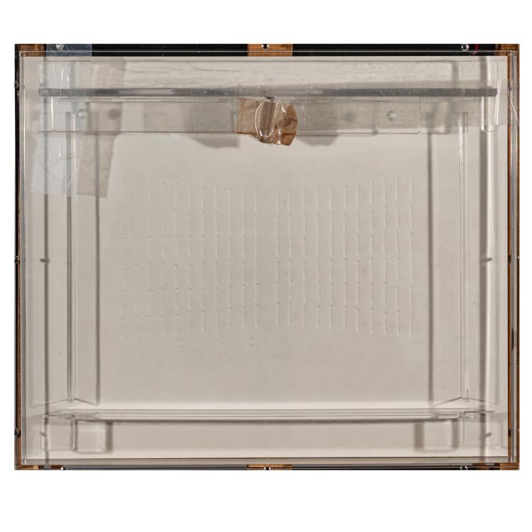 Bild 4 zu Objekt, 'Symmetrische Struktur', 1972, G&uuml;nther Uecker, 181C 786