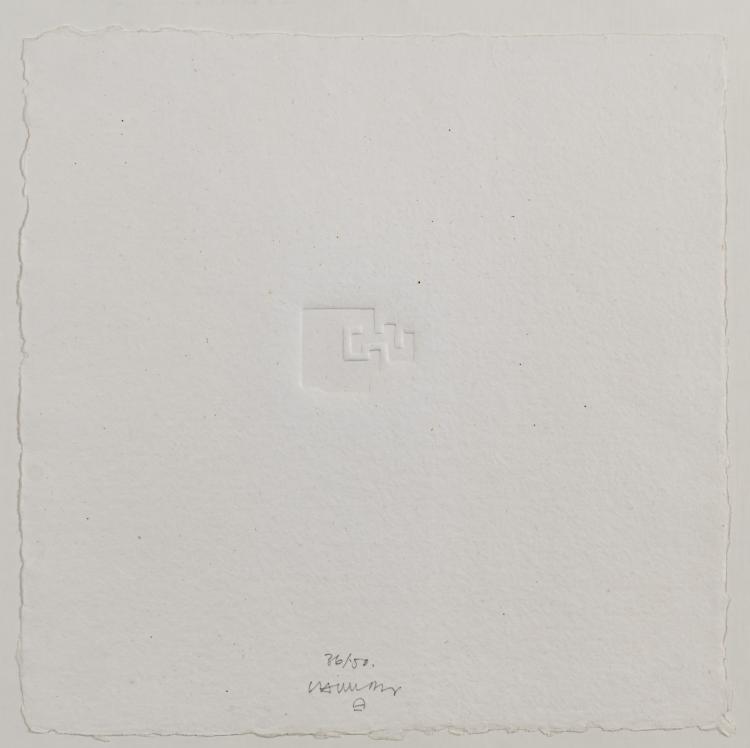 Hauptbild zu Objekt, 'ZUR IV', 1979, Eduardo Chillida, Ed. Maeght, Paris., 181C 798