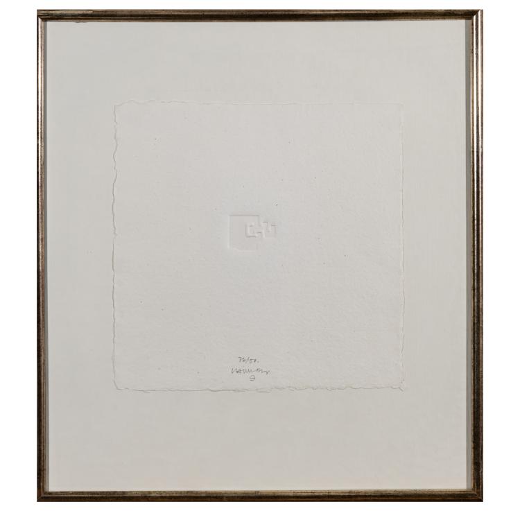Bild 1 zu Objekt, 'ZUR IV', 1979, Eduardo Chillida, Ed. Maeght, Paris., 181C 798