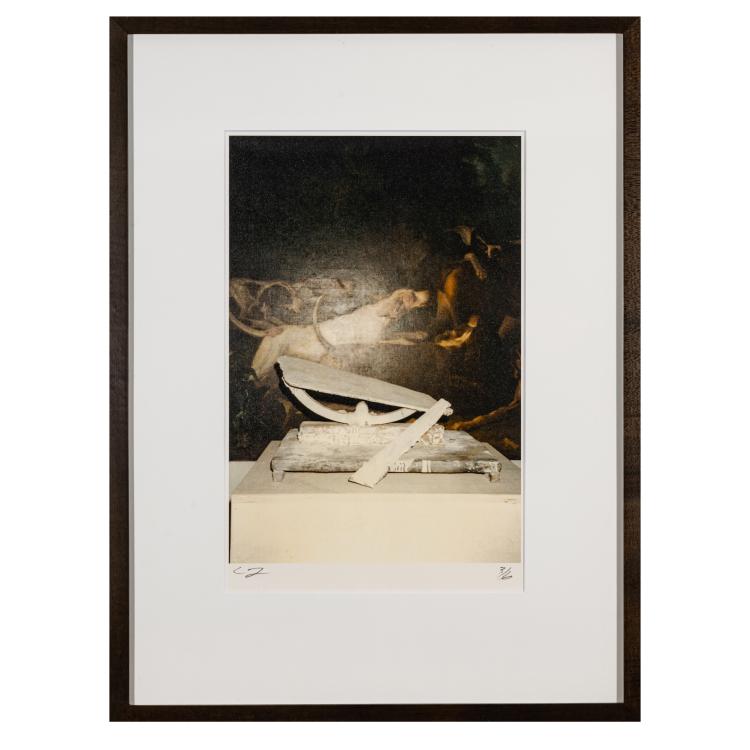 Bild 1 zu Objekt, 'Painting Detail and &ldquo;By the Ionian Sea&rdquo; Sculpture', 1992, Cy Twombly, 181C 761