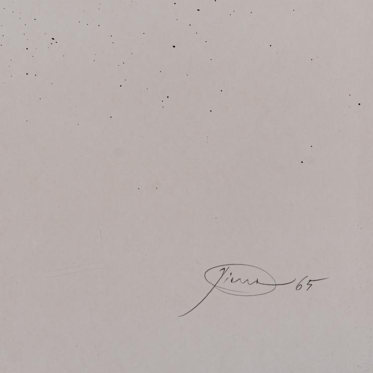 Bild 2 zu Objekt, Untitled (Fire Gouache), 1965, Otto Piene, 181C 775