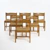 Six chairs 'Asserbo', 1961