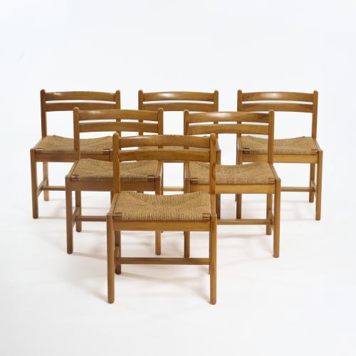 Six chairs 'Asserbo', 1961
