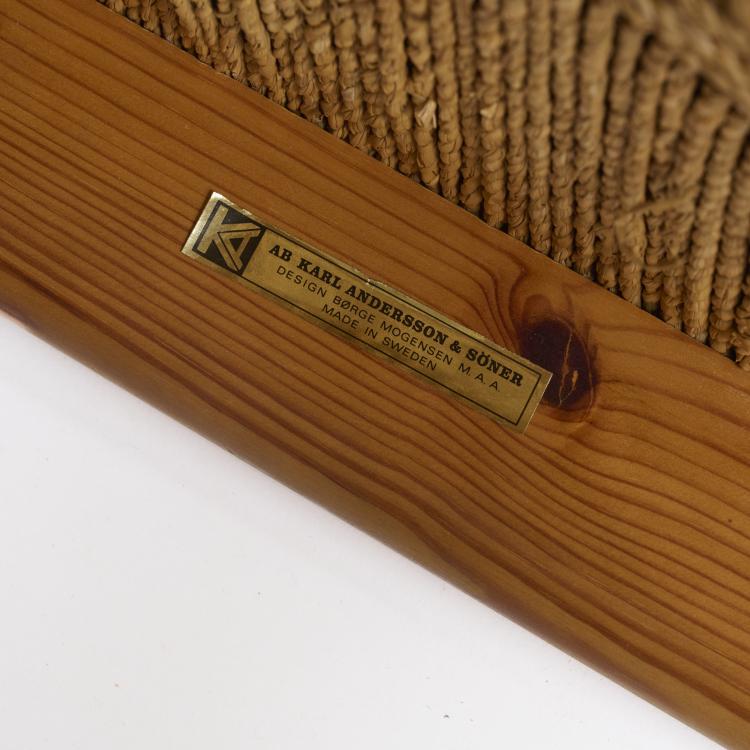 Bild 7 zu Objekt, Six chairs 'Asserbo', 1961, B&oslash;rge Mogensen, Andersson, Karl & S&ouml;ner, Husqvarna, 181A 424