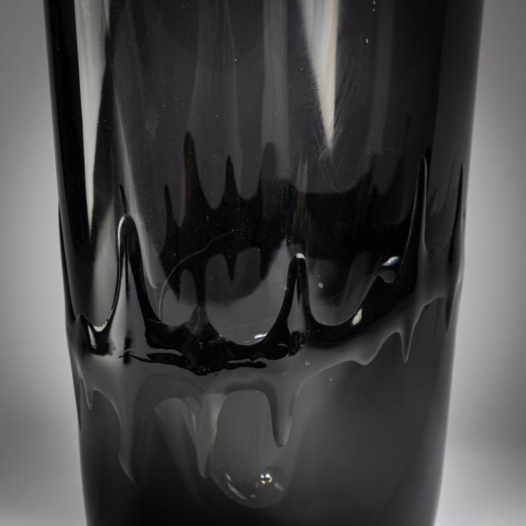 Bild 4 zu Objekt, Tall Vase 'Sommerso grigio violetto', 1956, Flavio Poli, Seguso s.r.l., Murano, 181B 649