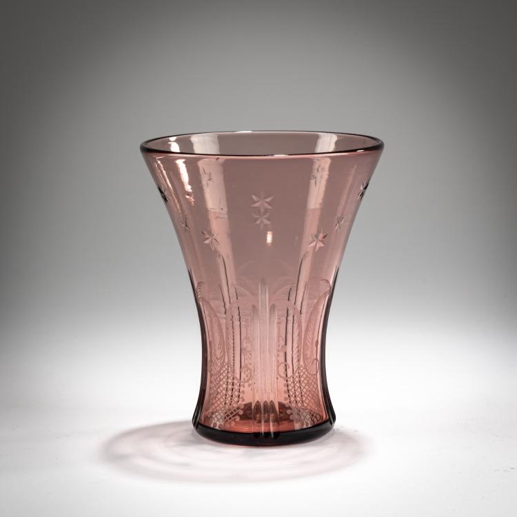 Bild 1 zu Objekt, Vase 'Notte Stellata', 1929/30, Franz Pelzel, S.A.L.I.R., Murano, 181B 559