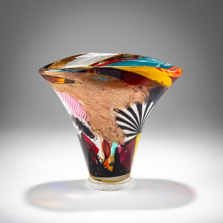 Bild 1 zu Objekt, Vase 'Oriente Leandro', 1952, Dino Martens, Toso, Aureliano, Murano, 181B 662