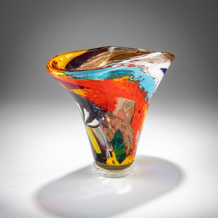Bild 2 zu Objekt, Vase 'Oriente Leandro', 1952, Dino Martens, Toso, Aureliano, Murano, 181B 662