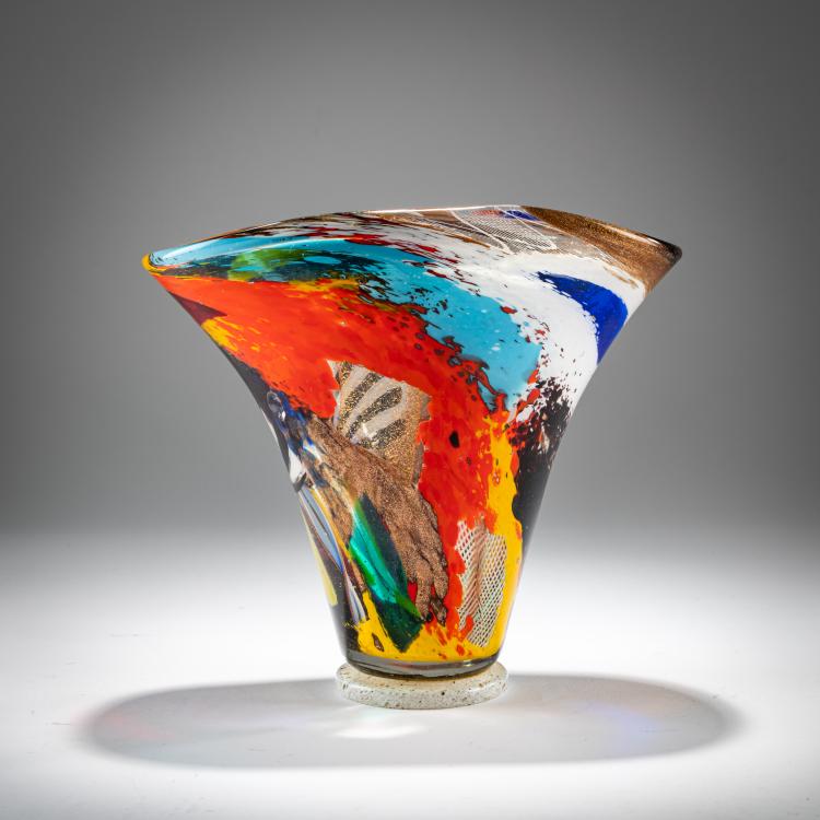 Bild 3 zu Objekt, Vase 'Oriente Leandro', 1952, Dino Martens, Toso, Aureliano, Murano, 181B 662