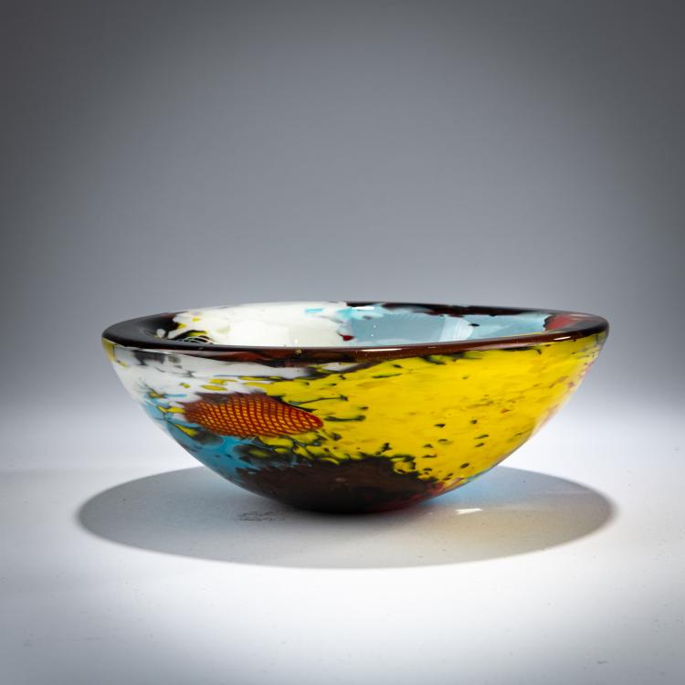 Bild 1 zu Objekt, Small bowl 'Oriente', c. 1954, Dino Martens, Toso, Aureliano, Murano, 181B 670