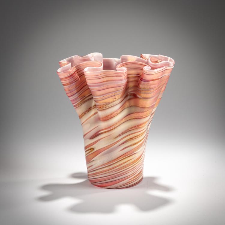 Hauptbild zu Objekt, Vase 'Variegato', 1950, Gino Cenedese, Cenedese, Gino, Murano, 181B 628