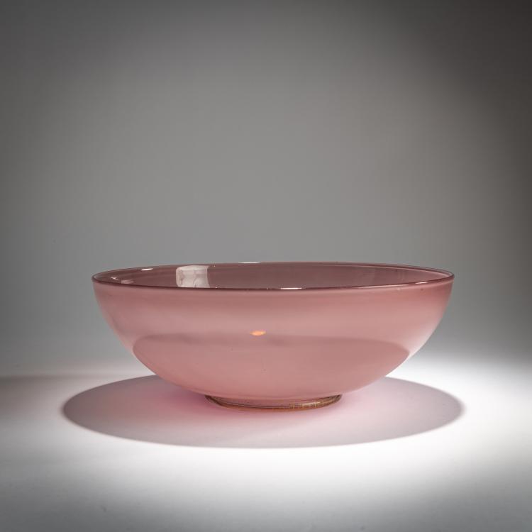 Hauptbild zu Objekt, Bowl 'Incamiciato', c. 1932, Barovier Seguso & Ferro, 181B 565