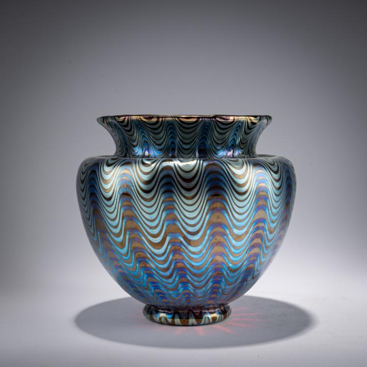 Bild 1 zu Objekt, 'Ph&auml;nomen'-Vase, um 1899, L&ouml;tz Wwe., Klosterm&uuml;hle / Loetz, Klastersky Mlyn, 182A 206