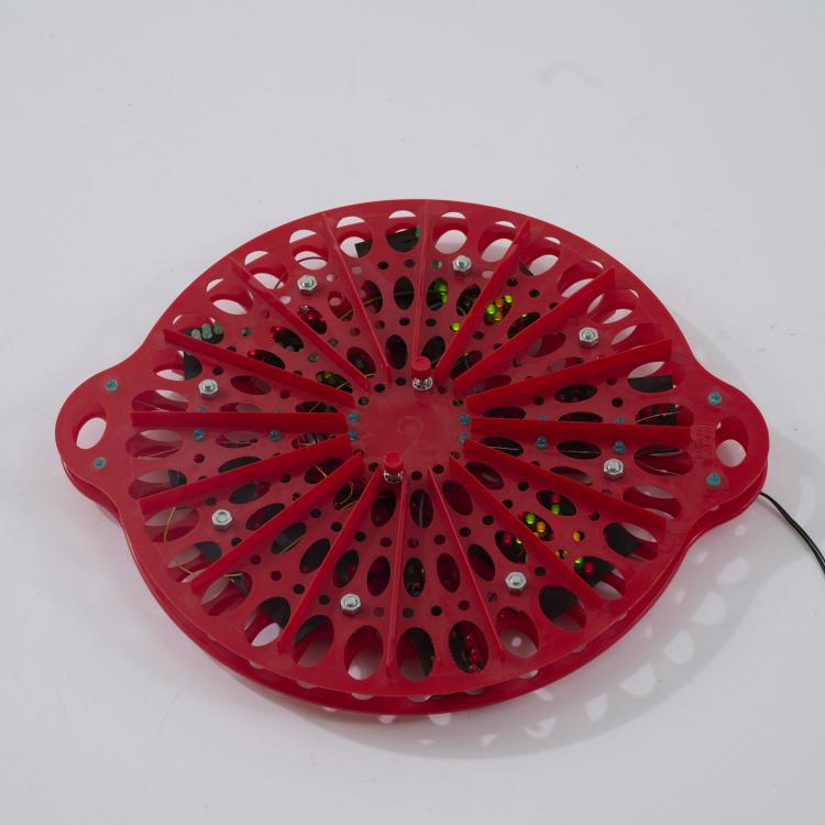 Bild 2 zu Objekt, Light object '(ON 125) - Pizza Lucciola', 1995, Klaus Geldmacher, Art Beier Design, 181A 42