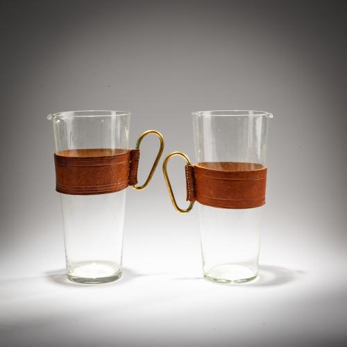 Two lemonade jugs, c. 1952