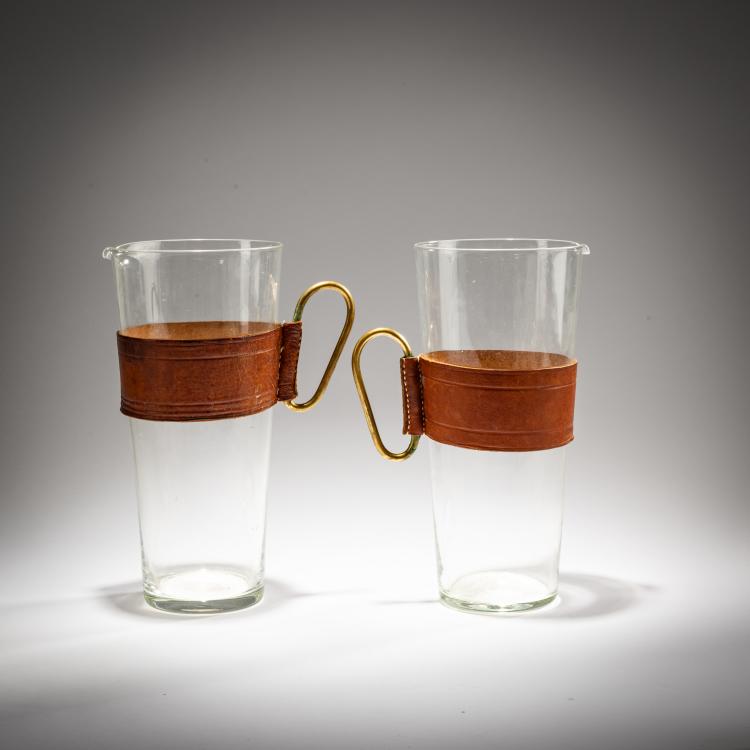Hauptbild zu Objekt, Two lemonade jugs, c. 1952, Carl Aub&ouml;ck, Aub&ouml;ck, Carl, Wien, 181A 125