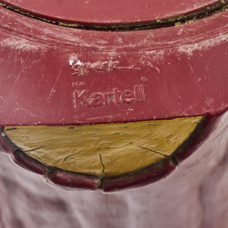Bild 1 zu Objekt, Zwei Hocker 'Attila' und 'Saint-Esprit', 1999 (Entwurf), Kartell, Noviglio, 181A 509