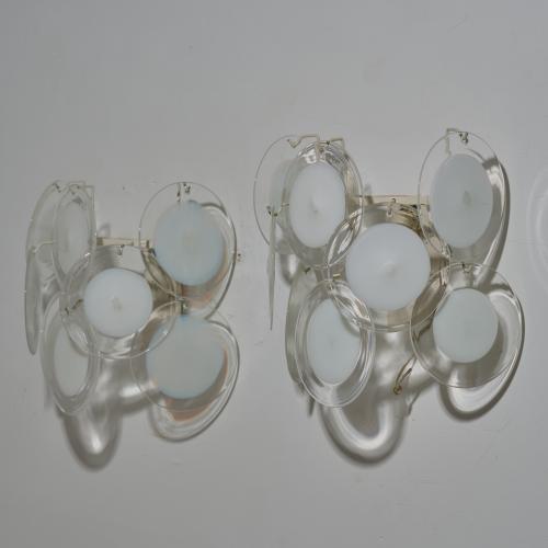 Two wall sconces, 1960s
