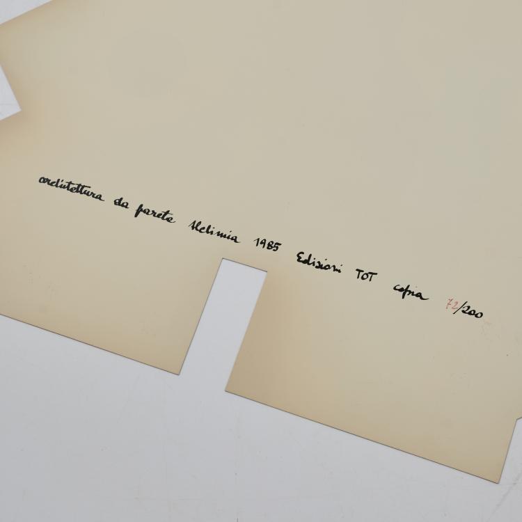 Bild 1 zu Objekt, Wall sculpture, 1985, Atelier Alchimia,Ennio Chiggio, TOT Galerie, Padua, 181A 150