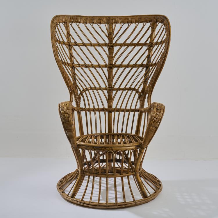 Bild 1 zu Objekt, Korbsessel, um 1950, Gio Ponti, Bonacina, Vittorio & C., Como, 181A 274