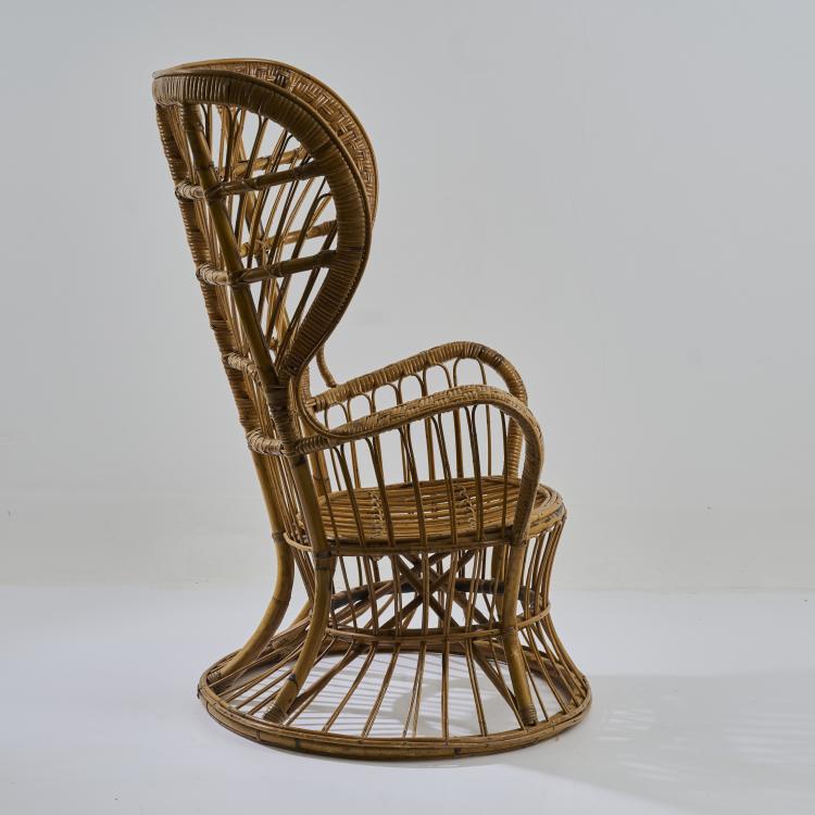 Bild 2 zu Objekt, Korbsessel, um 1950, Gio Ponti, Bonacina, Vittorio & C., Como, 181A 274