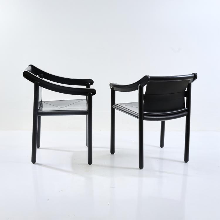 Bild 1 zu Objekt, Vier Armlehnst&uuml;hle '905', 1964, Vico Magistretti, Cassina, Mailand, 181A 367
