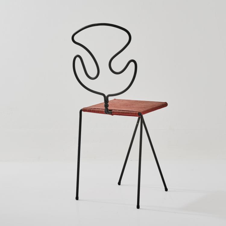 Bild 1 zu Objekt, Chair, c.  1954, Louise Schatz, Yaad workshop, Ein Hod, Israel (zug. / attr.), 181A 307
