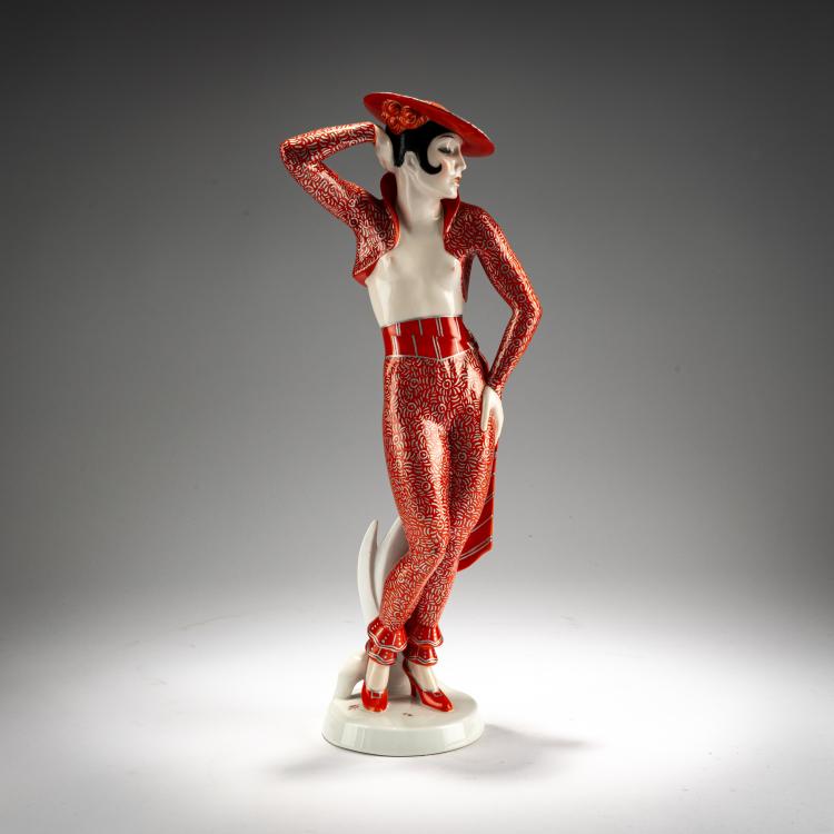 Hauptbild zu Objekt, 'Carmen', 1927, Wolfgang Schwarzkopff, Rosenthal, Selb, 182A 416
